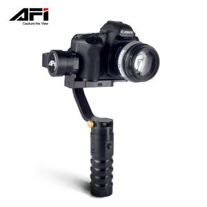 DSLR کیمرے AFI VS-3SD پرو کے لئے 3 محور Brushless پروفیشنل ویڈیو ہاتھ منعقد موٹرائزڈ گاہوں