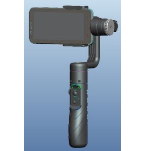 سمارٹ فون اے ایف آئی V1 کے لئے 3 محور DIY بلوٹوت برش ہینڈ ہیلڈ پلاسٹک کی ٹیمبل