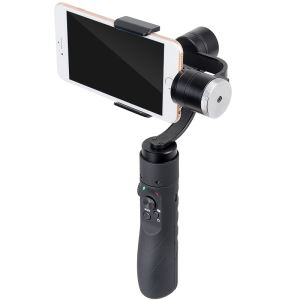 اسمارٹ فون اور کھیل کیمرے کے لئے اے ایف آئی V3 ہینڈ ہیلڈ ایکشن کیمرے سٹیبلائزر 3 محور برشین ہینڈ ہیلڈ گیبل